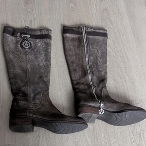 Elegant Dark Brown Women's Winter Boots